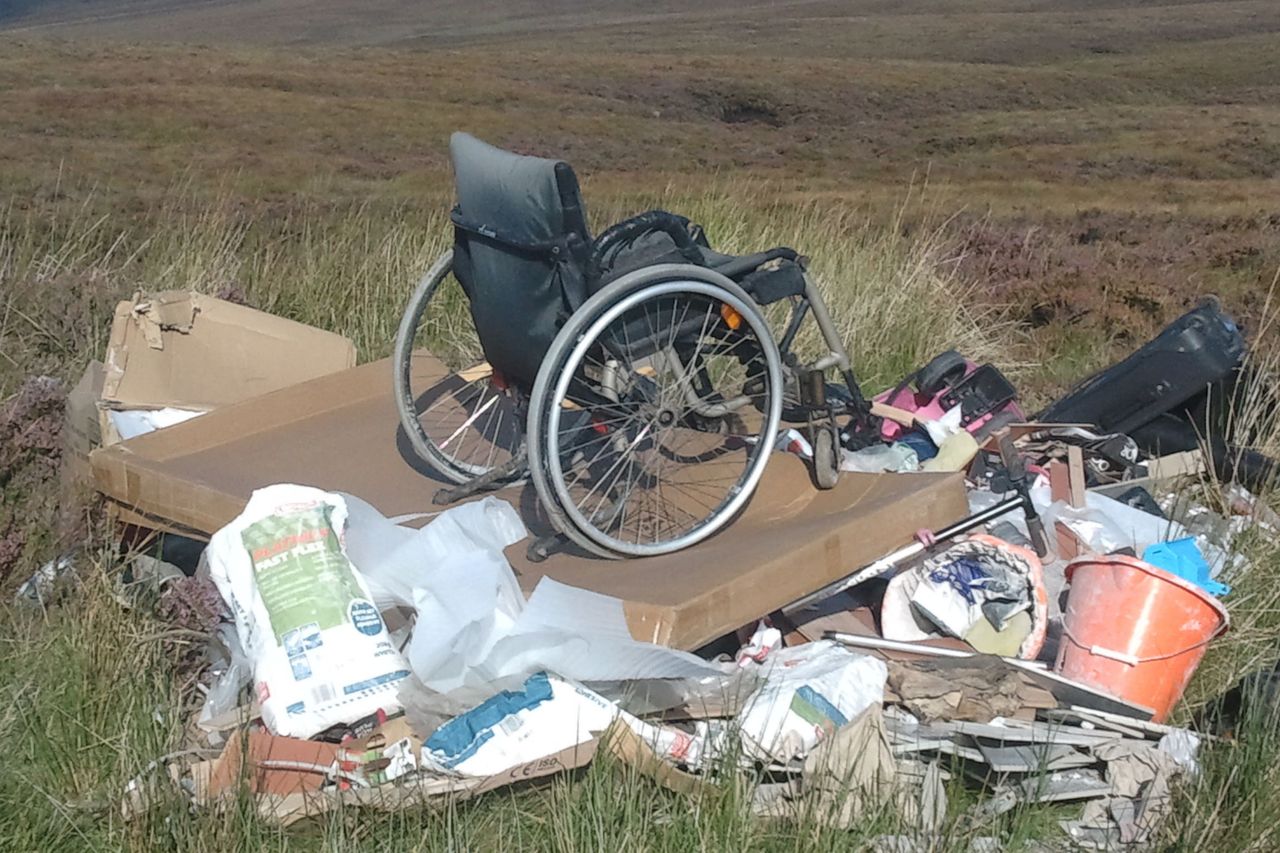 More Than Tonnes Of Rubbish Dumped In Wicklow And Dublin Uplands