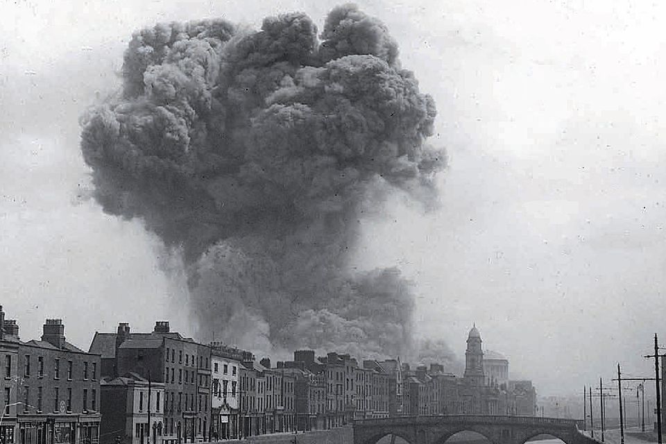A confetti of documents: The Four Courts explosion in June 1922 is remembered as a great act of cultural vandalism