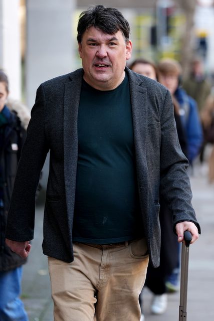 Father Ted co-creator Graham Linehan denied the charges (Ben Whitley/PA)