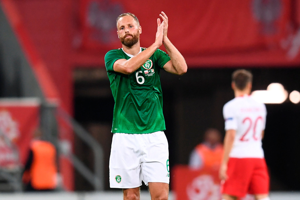 Meyler was upset at the concession of a late goal. Pic: Sportsfile