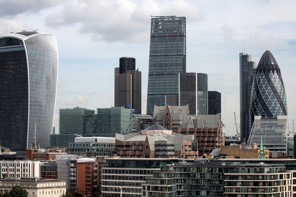 The City of London: the long-term benefits to Ireland in the wake of Brexit are unclear.