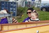 thumbnail: Arlene and Lydia Walsh at the Vartry Rowing Club blessing of the boats at Wicklow Harbour.