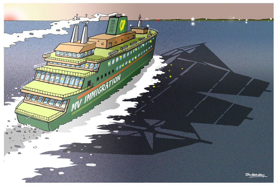Cartoon by Tom Halliday