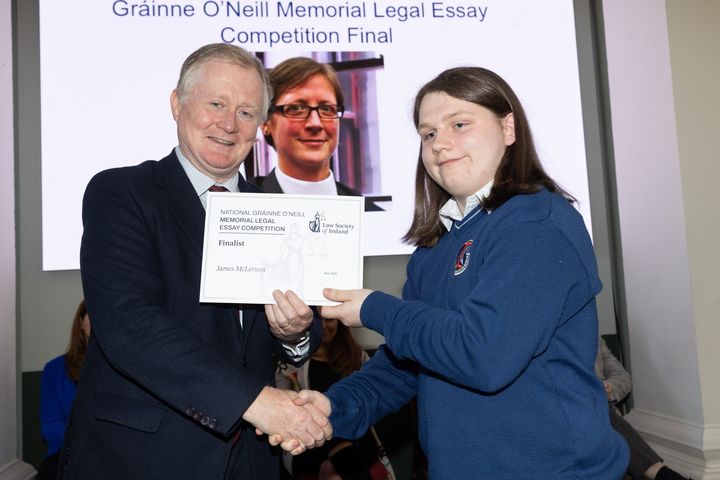 Talented Kerry student makes it to final of prestigious legal essay competition