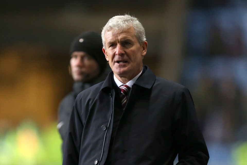 Stoke manager Mark Hughes was sacked after their FA Cup defeat at Coventry