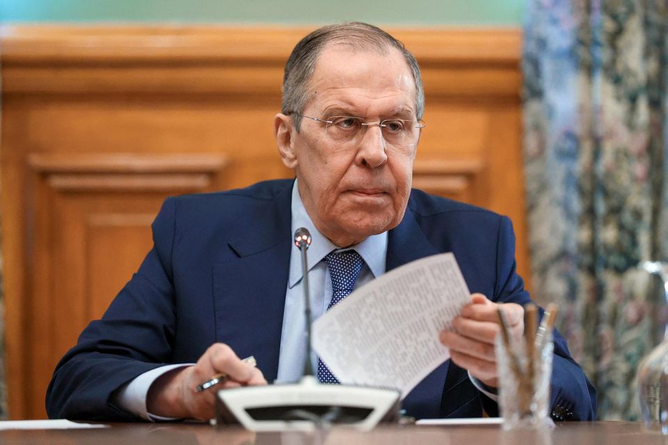 Russia's Foreign Minister Sergei Lavrov. Picture: Reuters