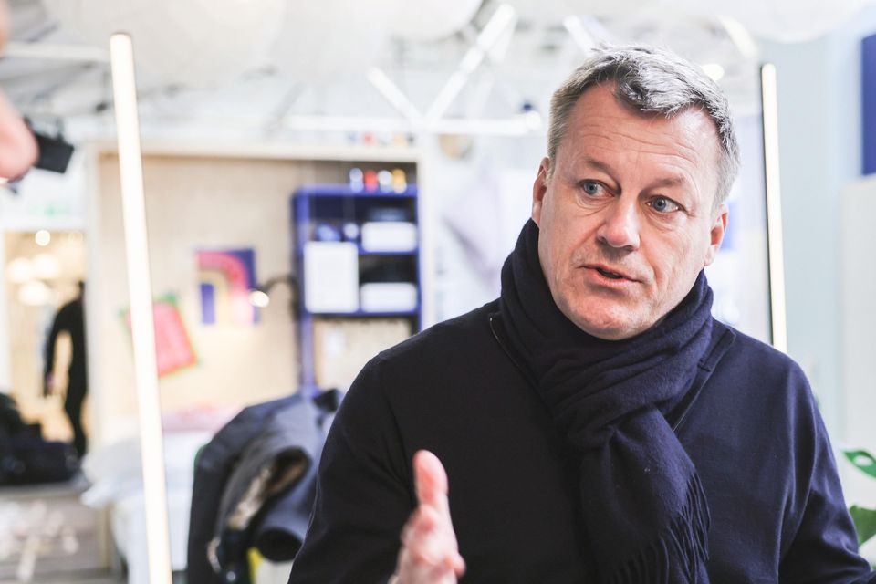 Ingka Group CEO Jesper Brodin has holidayed in Ireland a couple of times – including playing golf with his parents in Co Kerry. ‘They are terrible golfers,’ he joked, and apologised for chunks taken out of the golf course. Photo: Getty