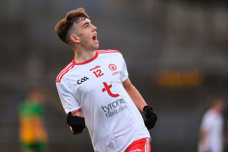 Gavin Potter had the final say for Tyrone