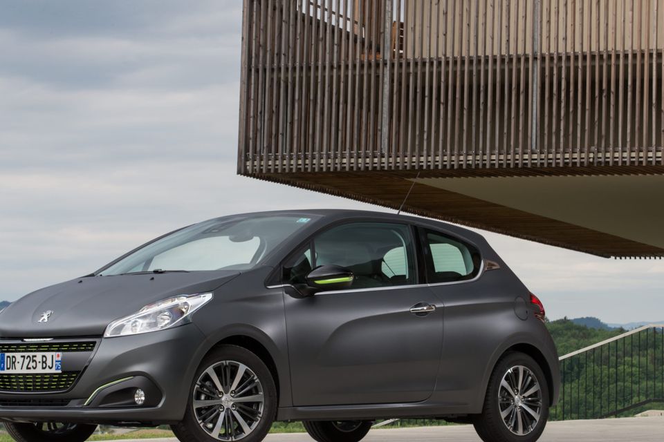 SENSUAL: The Peugeot 208 with a scratch-resistant coating comes with three and five doors