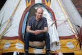 thumbnail: Ciaran Adamson is advertising his tipi for hire on Airbnb in North Strand, Dublin