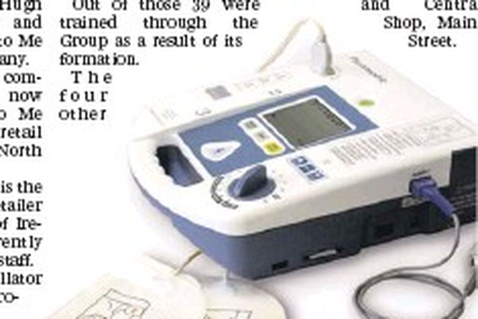 New defib located at Violet Bus depot | Irish Independent