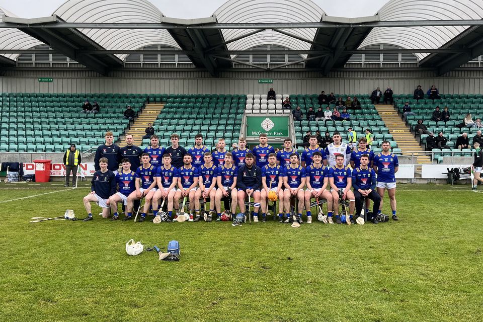 The Wicklow hurlers ahead of their Christy Ring Cup clash with London in Ruislip. 