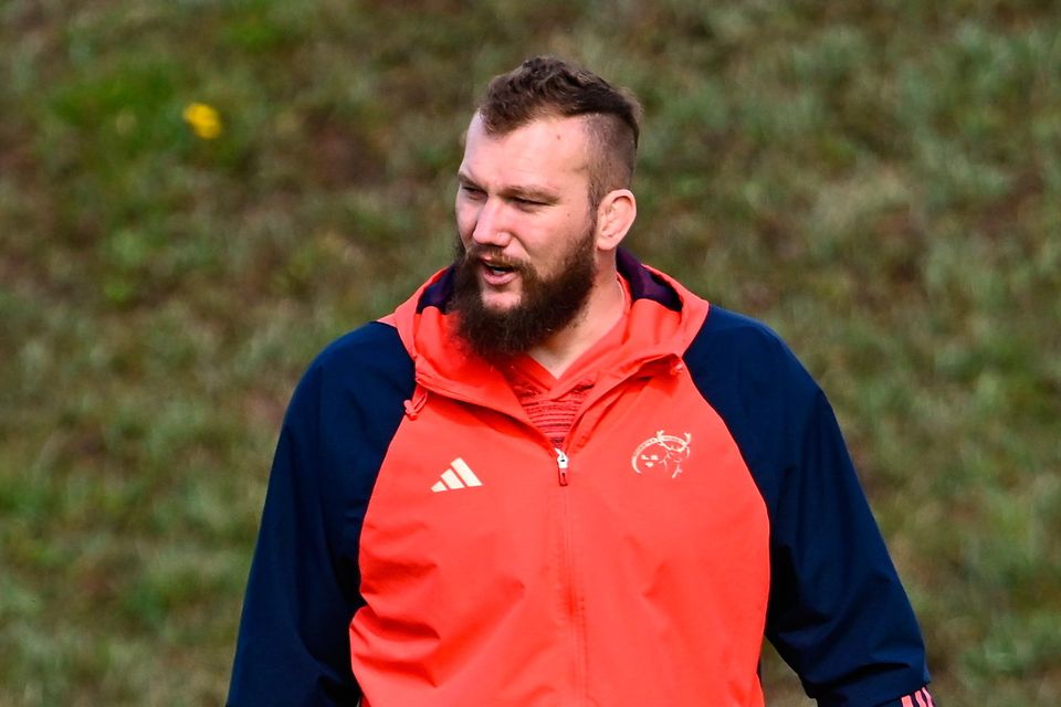 Munster's RG Snyman. Photo: Piaras Ó Mídheach/Sportsfile