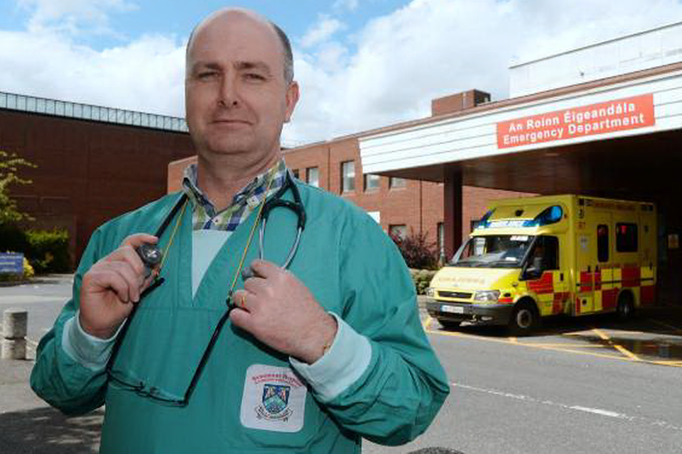 Dr. Peadar Gilligan, Emergency Medicine Consultant, Beaumont Hospital, Dublin.