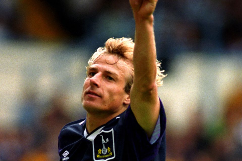 Jurgen Klinsmann made a memorable debut for Tottenham at Hillsborough in 1994