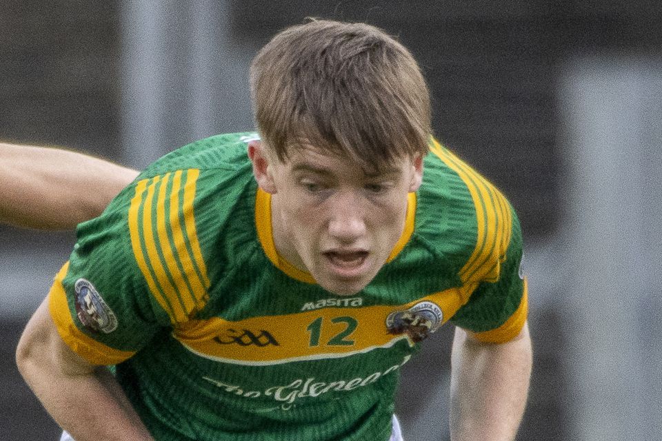 Alex Hennigan scored two goals in St Brendan's College's Corn Uí Mhuirí quarter-final win over Hamilton High School, Bandon