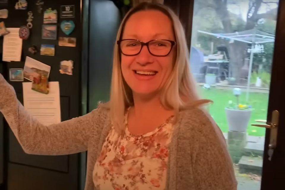 Claire Cossey, owner of Just-Knock Estate Agents, has gone viral for a song she wrote about a Rightmove property listing (Just-Knock Estate Agents)