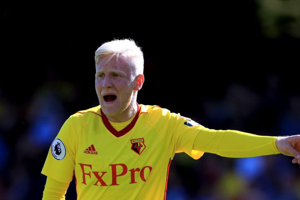 Will Hughes could make his competitive debut for Watford against Liverpool