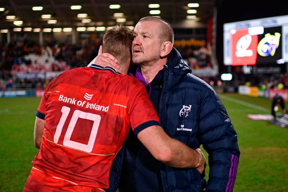 I want Billy Burns to challenge Jack Crowley for Munster No 10 jersey ...