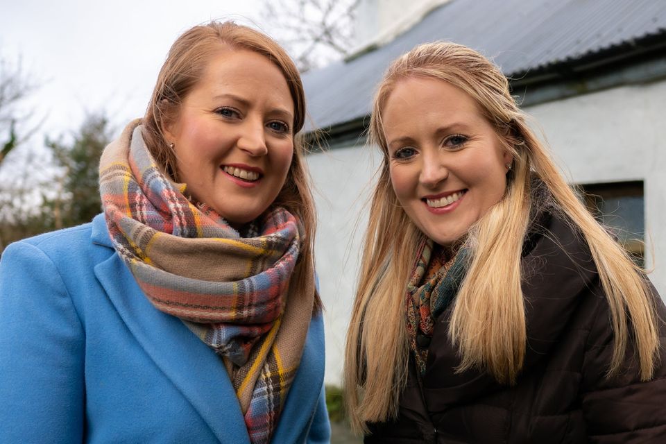 Leanne and her twin sister Vanessa star in the first episode of Cheap Irish Homes