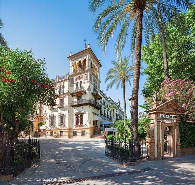 The Hotel Alfonso XIII in Seville, built in 1929. PA Photo/Turismo de Sevilla.