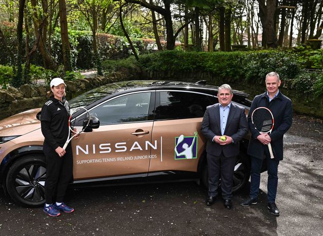 Nissan teams up with Tennis Ireland to promote kids’ tennis in Wicklow