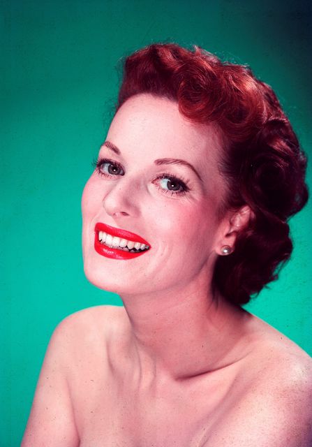 Irish actress Maureen O'Hara...circa 1947.