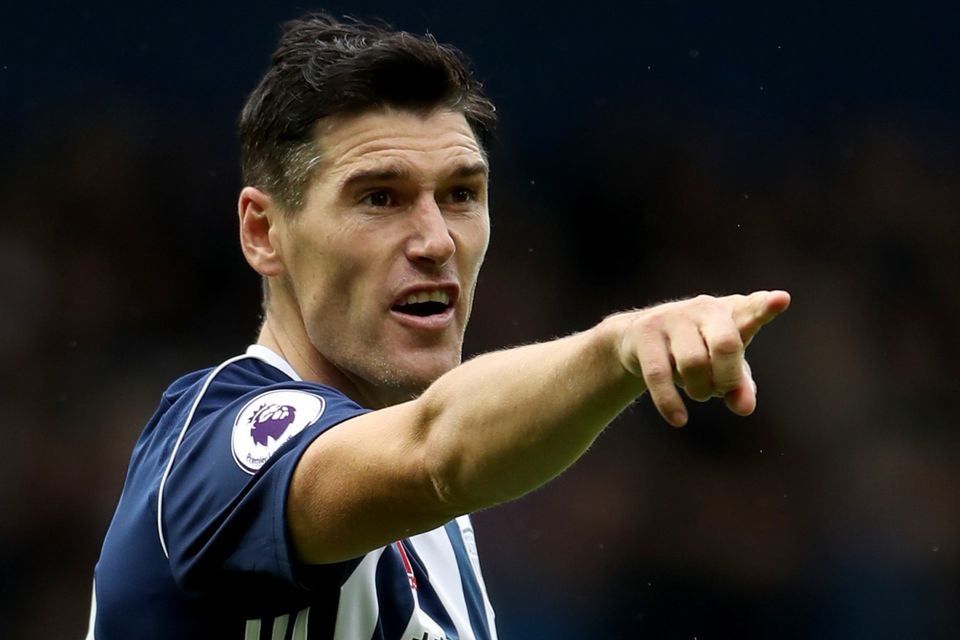 West Brom's Gareth Barry made his top-flight debut for Aston Villa in May 1998