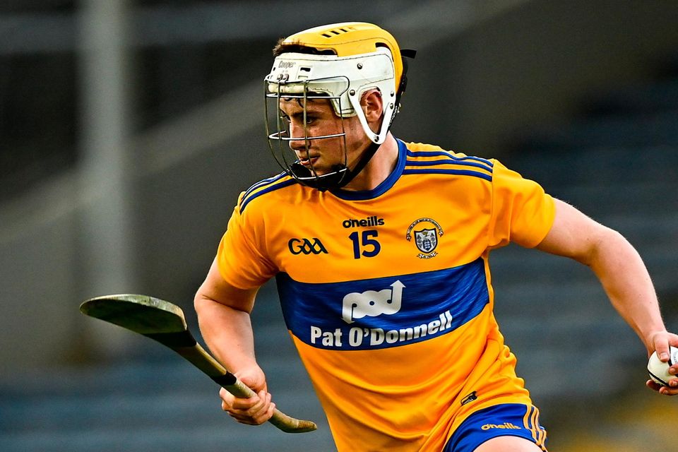 Sean Rynne scored two late points for Clare in a come-back draw. Photo: Sportsfile
