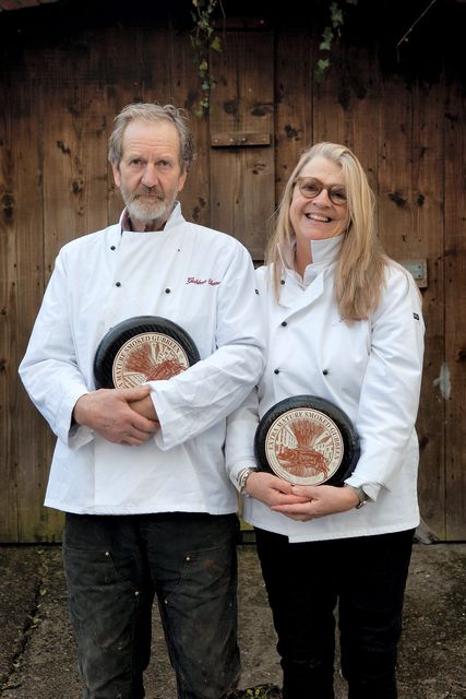 Giana and Tom Ferguson of Gubeen Farmhouse Cheese