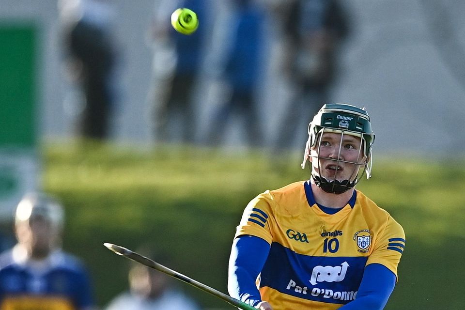 Patrick Crotty scored a late point for Clare