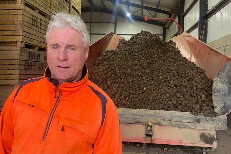 “We are still waiting to get planting," says Meath farmer Ivan Curran from his holding in Stamullen