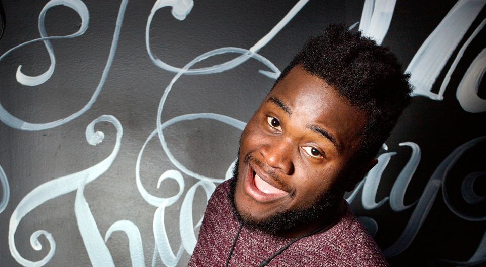 Comedian Emann Idama. Photo: Tony Gavin