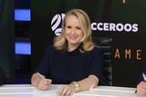 thumbnail: Beverley McGarvey at Channel Ten Studios in Sydney. Photo: Getty