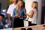 thumbnail: Claudine Keane chatting to Alex Gerrard with David Beckham in the background. Picture: Splash News
