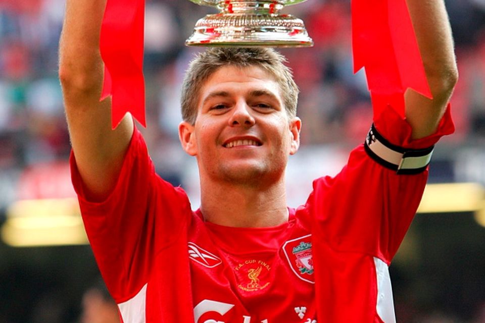 File photo dated 13-05-2006 of Liverpool captain Steven Gerrard, with the FA Cup PRESS ASSOCIATION Photo. Issue date: Friday May 15, 2015. Steven Gerrard's honours with Liverpool. See PA story SOCCER Gerrard Roll of honour. Photo credit should read Nick Potts/PA Wire.