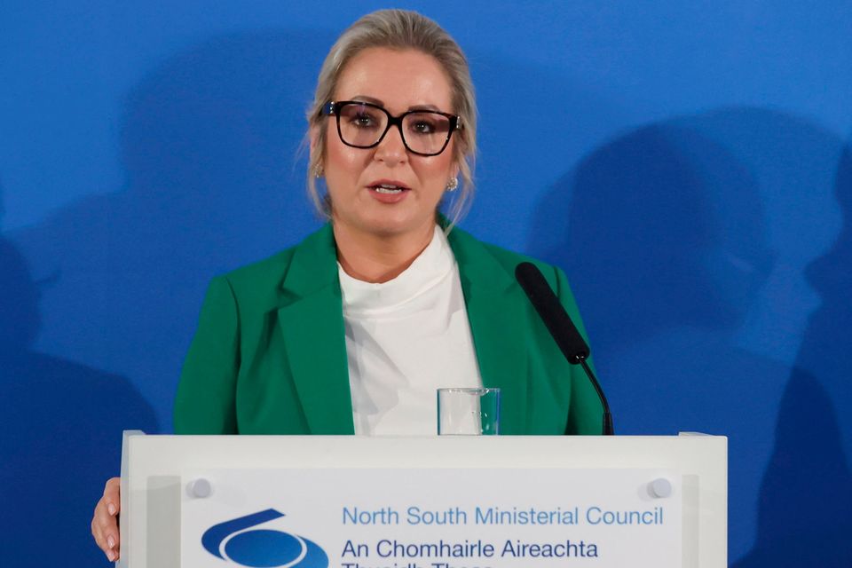 First Minister Michelle O'Neill gave the annual Wolfe Tone Commemoration speech at Bodenstown on Sunday