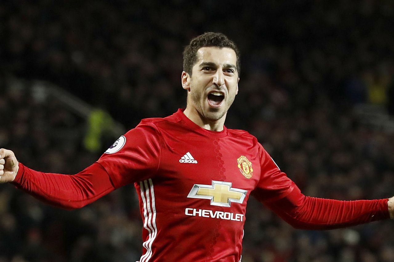 Manchester United midfielder Henrikh Mkhitaryan hails best goal of his  career - Eurosport