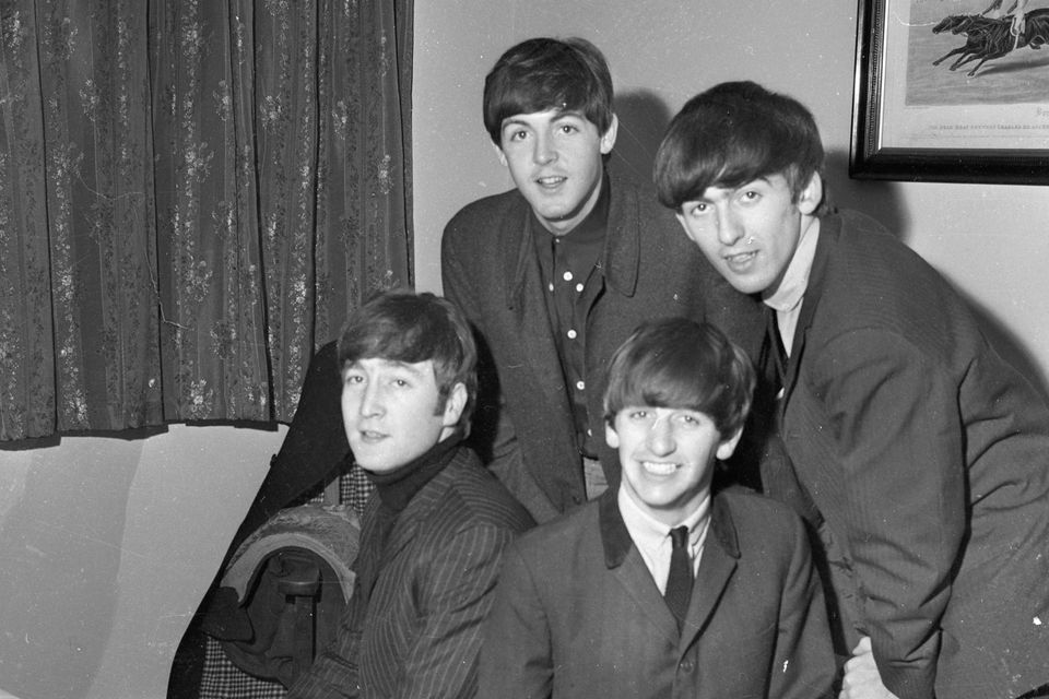 Fab four: The Beatles at the Adelphi Cinema.