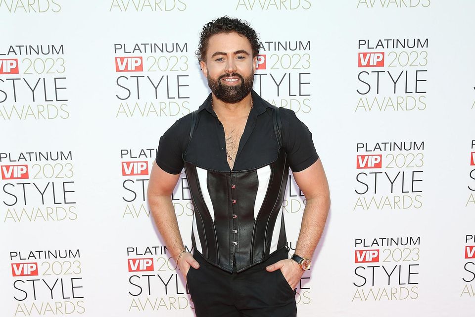 Deric Hartigan at the Platinum VIP Style Awards 2023 at the The Dublin Royal Convention Centre. Photo: Brian McEvoy