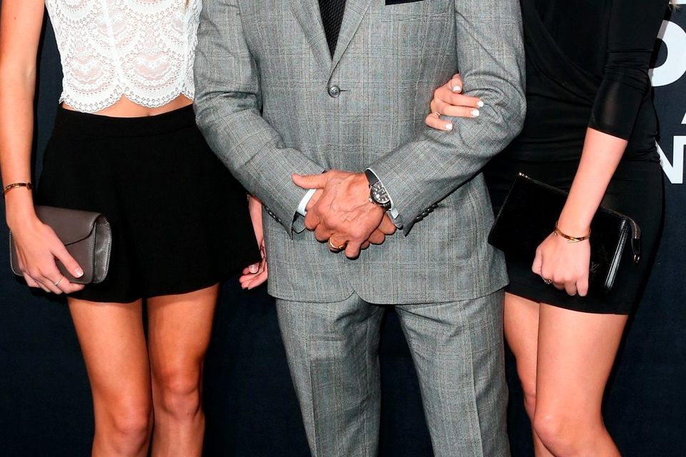 Sylvester Stallone Shows Off His Stunning Daughters at 'Creed' Premiere