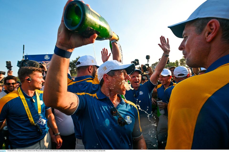 Rory McIlroy thanks 'amazing fans' at Italian Open despite coming up short  as golf star hypes up 2023 Ryder Cup