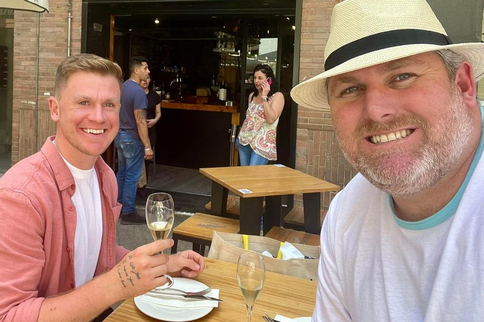 Mark Emmet White and his partner Jeremy Coyle