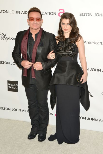 Bono y su hija Eve Hewson (Tony DiMaio/PA)