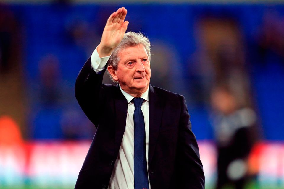 Crystal Palace manager Roy Hodgson acknowledges the fans after the match Photo: Adam Davy/PA Wire