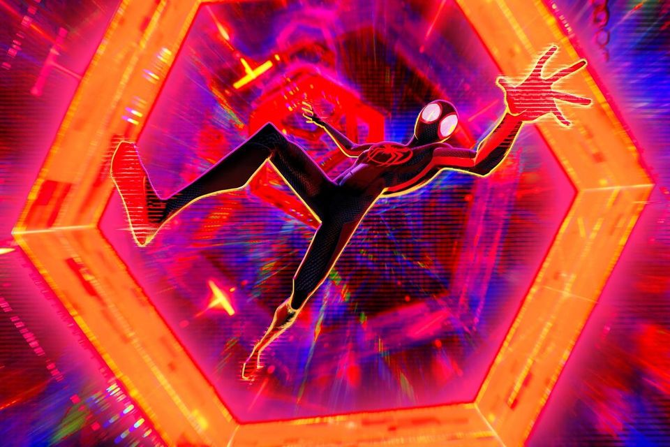 Spider-Man (Shameik Moore) in the new Spider-Man: Across The Spider-Verse