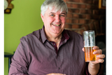 thumbnail: Home brewer Gerry Fallon from Loughrea. Photo: Julia Dunin