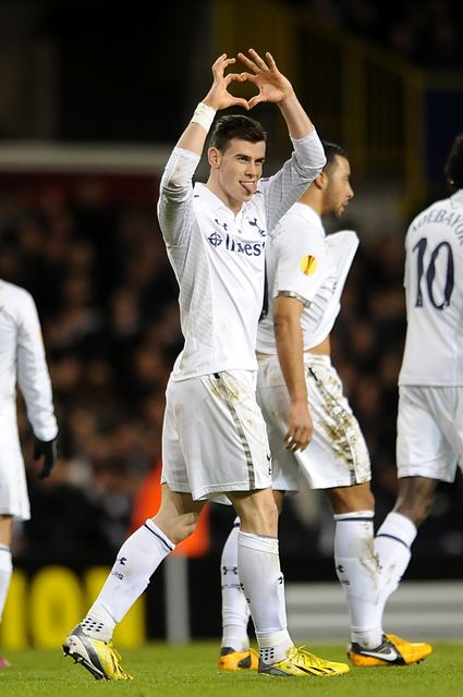 Tottenham star Gareth Bale to trademark heart-shaped logo