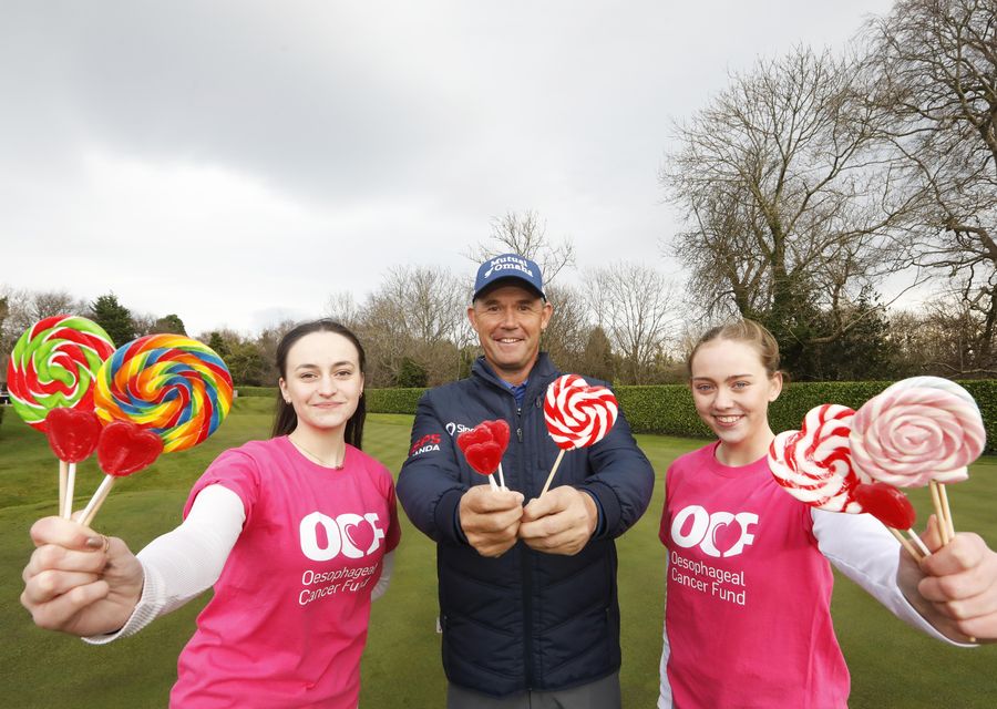 Pádraig Harrington teams up with cancer charity ahead of Lollipop Day.