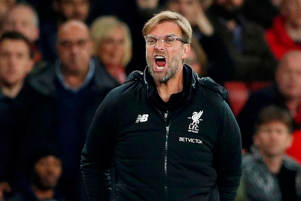 Liverpool manager Jurgen Klopp. Photo: Action Images via Reuters